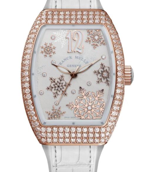 Franck Muller Vanguard Snowflake Replica Watch V 32 SC AT FO SNOWFLAKE D IND CD (BC) - 5N